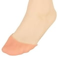 thumbnail image 3 of 1 par de zapatos de baile de ballet de punta de gel de silicona suave con orificio transpirable, talla única Blanco con agujero Hugo Cubierta de ballet Pointe, 3 of 6
