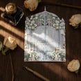 thumbnail image 7 of White Wildflower Branch Paper Decoration, 6.18 Inch Botanical Floral Cluster Card For Scrapbooking Handmade Greeting Cards, Elegant DIY Craft Embellishment For Festival Gift Packaging And Journaling, 7 of 7