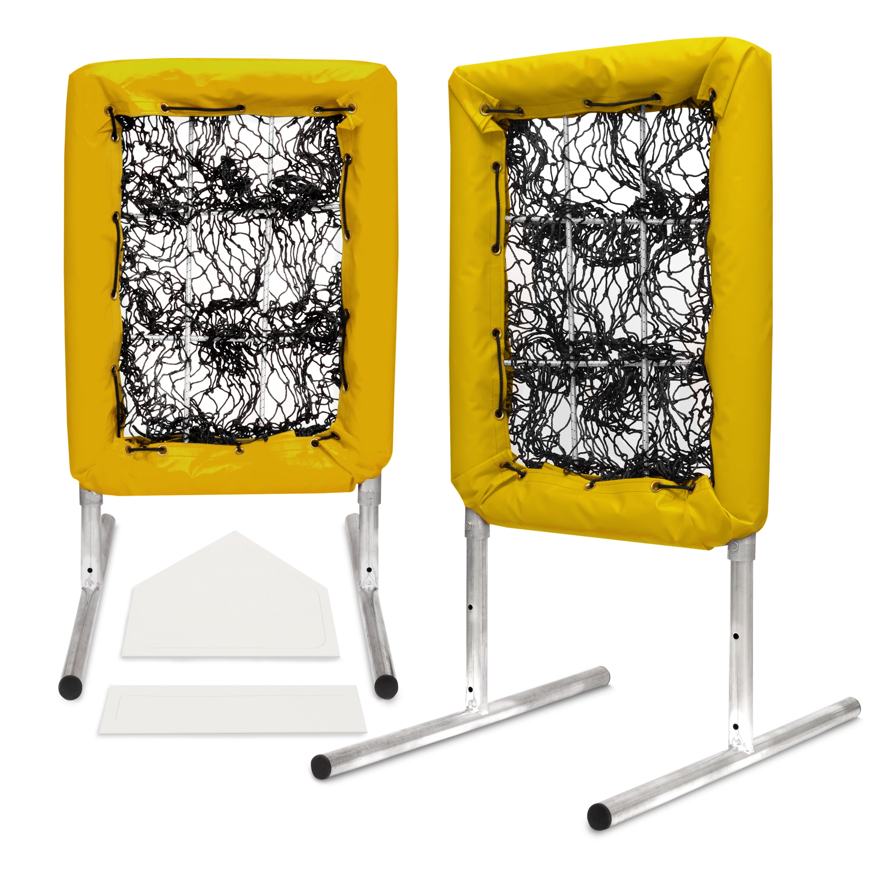 Velocity 9 Hole Pitchers Pocket - Yellow PVC