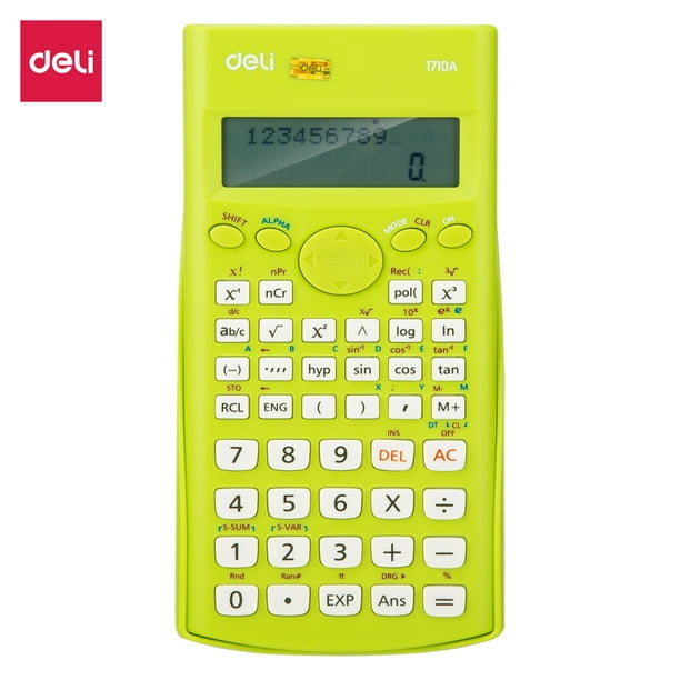 Deli E1710A Function Calculator Digital Scientific Calculator Standard