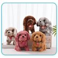 thumbnail image 4 of Electronic Plush Toys Puppy Interactive Electronic Plush Toy with Sounds and Movements Educational Plush Toy Birthday Gifts for Kids Girls（ Big Head Dog (Black), 4 of 5