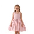 thumbnail image 2 of Fozruso Girls Floral Dress Elegant Neck Backless Party Dress For Big Girls Sleeveless Formal Gown For Sizes 7-8 Years, 2 of 7