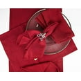 thumbnail image 5 of Fennco Styles Everyday Design Solid Color Cloth Napkins 20" W x 20", Set of 4 - Burgundy Dinner Napkins for Home Décor, Banquets, Family Gathering and Special Events, 5 of 5