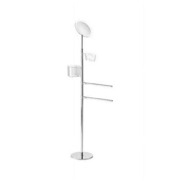 Nameeks 2130 Gedy Floor Standing Towel Stand - Chrome