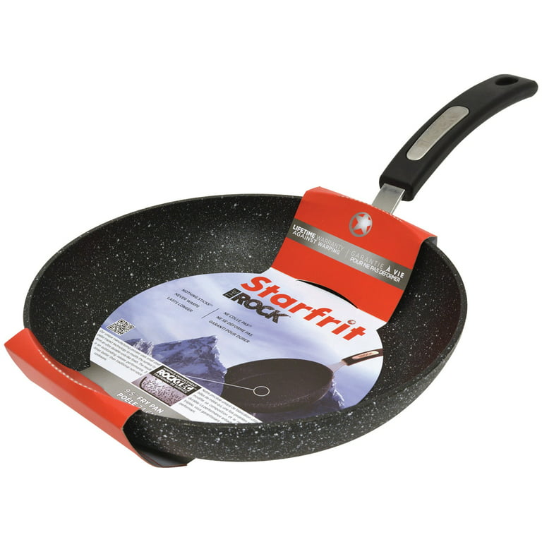Starfrit The Rock 11-in. N.S. Deep Fry Pan with Lid