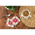 thumbnail image 4 of Ranchu Goldfish Love Foam Coaster Set of 4 Red, 4 of 4