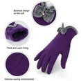 thumbnail image 3 of Listenwind Outdoor Winter Touchscreen Waterproof Warm Full Finger Bike Gloves, 3 of 5