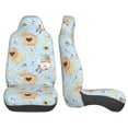 thumbnail image 4 of Fotbe Cute Gnome Bee Collects Honey Pattern Automotive Seat Covers for Cars Trucks and SUVs – Car Seat Covers for Front Seats,Protective Seat Covers,Vehicle Seat Covers, Set of 2, 4 of 9