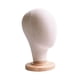 thumbnail image 4 of Cabeza de maniquí con peluca, modelo de cabeza de maniquí, modelo de cabeza de maniquí de cabello para salón de belleza Marrón, 4 of 9