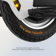 Kingsong 14DPRO Electric Unicycle for Adults City Commuter Onewheel 25 Miles Range 14 EUC 2400W Motor