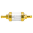 thumbnail image 1 of Akozon Replacement Fuel Filter  with Glass and Aluminium Shell for Cars ATVs SUVs Motorcycles and Pit Bikes, 1 of 8