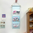 thumbnail image 4 of Organizador colgante Hello Kitty Cinnamoroll YUBINGJIE bolsa compartimentada de pared del dormitorio para niñas, 4 of 4