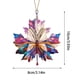 thumbnail image 3 of 2024 Maple Leaf Shaped Wall Decoration Wall Hanging Door Hanging Festive Decorations, 3 of 6
