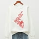 thumbnail image 1 of Pntutb moda mujer Casual manga larga Simp impreso señoras tops sudaderas Pntutb Pntutb-5983, 1 of 4