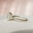 thumbnail image 6 of SOLITAIRE JEWELS 4.50CT Radiant Hidden Halo Moissanite Diamond Engagement Ring Solid 10K Yellow Gold, 6 of 6