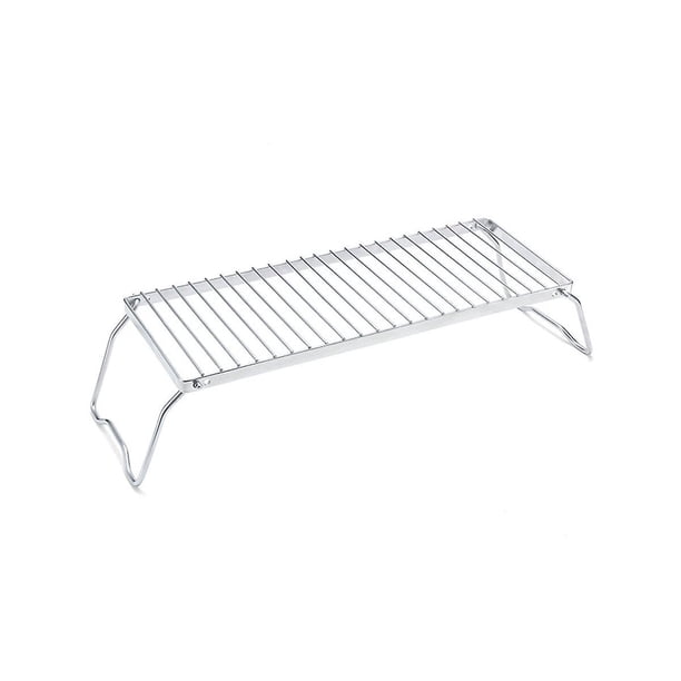 Parrilla de rayas extendida PENGJJMXG Soporte plegable acero inoxidable