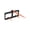 Orange, variant on 49" Hay Bale Spear Attachment, 3000LBS Capacity Skid-Steer Quick Attach Spike Forks with 1pc 49" Hay Spear and 2pcs 17" Stabilizer Spears for Tractors