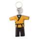 thumbnail image 4 of LLavero de PVC colgante creativo llaveros llavero uniforme de Karate llavero para mochila monedero decoración accesorios clave adultos regalos Amarillo Fernando Llavero Taekwondo, 4 of 8