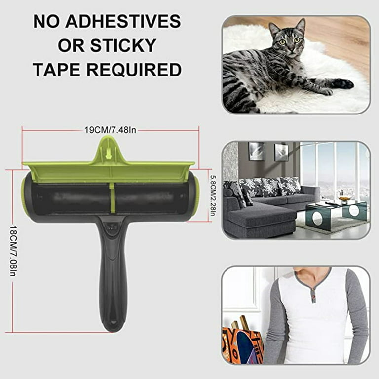  BLACK+DECKER Pet Hair Remover, Roller, Remove Dog Hair and Cat  Hair Easily (HMSCT0001)