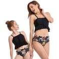 thumbnail image 2 of Mom and Daughter Swimsuit Two Piece Bikini Set High Waist Bathing Suit, 2 of 4