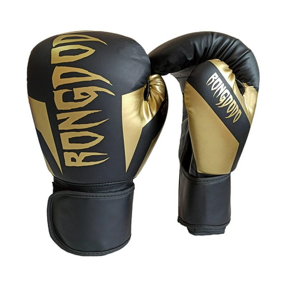 Guantes de boxeo para y jóvenes de 6 para y niñas Guantes de cuero PU Ejercicio Negro Zulema Guantes de boxeo para niños
