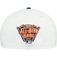 thumbnail image 4 of Men's New Era White/Navy Detroit Tigers Major Sidepatch 59FIFTY Fitted Hat, 4 of 6
