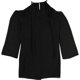 thumbnail image 2 of bar III Vestido acampanado con hombros descubiertos para mujer, negro, grande, 2 of 2