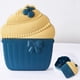 thumbnail image 1 of Caja para dulces con forma de cupcake | Bandeja de 5 compartimentos para dulces, galletas y fruta | Contenedor para guardar alimentos para fiestas y Navidad | 28 x 23 x 7,5 cm, 1 of 7