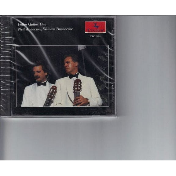 Folios Guitar Duo - Guitar Works By Bach & Piazzolla - Music & Performance - CD