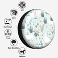 thumbnail image 6 of Kdxio Goose and Doodle Flowers for Tire Cover Wheel Protectors Tyre Covers Weatherproof Wheel Covers Universal Fit for Trailer Rv SUV Truck Camper Travel Trailers 15 inch, 6 of 8