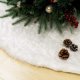 thumbnail image 2 of Manta para árbol de Navidad, manta de felpa blanca para árbol de Navidad, almohadilla redonda para árbol de Navidad, alfombra para árbol de Navidad, adornos decorativos para Navidad, 2 of 5