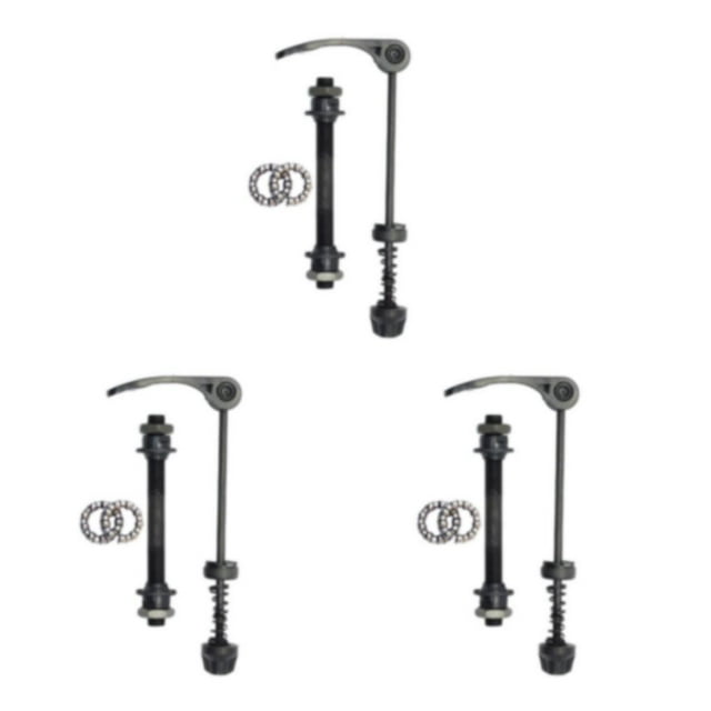 VONKY Exquisite Workmanship Bike Axle Quick Release Skewer Set For Wide Application Metal Easy Installation front axle 3Set
