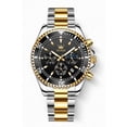 thumbnail image 1 of OLEVS Montre à Quartz pour Homme à Trois Yeux, Étanche, Multifonction, avec Bracelet en Acier Inoxydable, 1 of 1