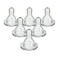 thumbnail image 2 of Dr. Brown's Natural Flow Level 3 Narrow Baby Bottle Nipple, Medium-Fast Flow, 6m+, 100% Silicone, 6 Pack, 2 of 7