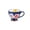 Blue, variant on Large Capacity Ceramic Breakfast Cup - Microwave Safe Tall Drinking Mug for Daily Home Use