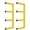 D– 2 Pack, 4-Tier, variant on 2-pack Lumber Storrack  Wood Racks Wall Mount Heavy Duty Garorganizer With 4-level System Orange Utility Organization Up 800 Lbs Metal Shfor Indoor And Outdoor