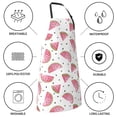 thumbnail image 5 of Goofa Watermelon Printed Waterproof Apron 33" Chef Aprons for Men Heavy Duty Chemical Work Apron Adjustable Bib Apron, 5 of 9