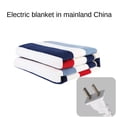 thumbnail image 1 of Mantas eléctricas de felpa de seguridad, termostato para cama, colchón eléctrico suave, calefacción eléctrica, calentador de alfombra, 110V-220V, 1 of 4