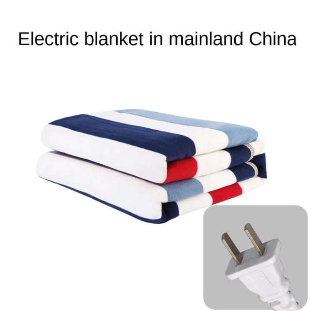 Mantas eléctricas de felpa de seguridad, termostato para cama, colchón eléctrico suave, calefacción eléctrica, calentador de alfombra, 110V-220V