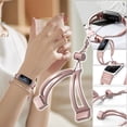 thumbnail image 2 of Alloy Bracelet Watchband for Fitbit Luxe, Adjustable Size, Skin-Friendly Non-Allergic, Durable Replacement Strap, 2 of 6