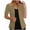 Khaki-women blazer jackets, variant on Dazajoo Blazers Jackets for Women Fall Short Sleeve Business Cardigans Lapel Open Front Work Office Suit Blazer,Blue,S