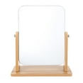thumbnail image 1 of Miangastore 1 Pc Desktop Cosmetic Mirror Makeup Mirror With Base for Home Bathroom, 1 of 8