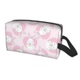 thumbnail image 2 of Goofa Cute Rabbit Printed Toiletry Bag with Handle,Large Capacity Travel Makeup Cosmetic Bag for Women, Carry on Airport Airline Compliant Bag, 2 of 9