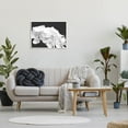 thumbnail image 2 of Delicate White Hydrangea Petals Botanical & Floral Photograph White Framed Art Print Wall Art, 2 of 7