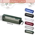 thumbnail image 3 of Veeogra Green See Through Mesh Pencil Pouch,Zipper Pencil Pouch,Cute Daily Pen Pouch,Stationery Storage Bag,Pen Organizer Case,Utility Tool Pouch,Complete Stationery Set,College Daily Organizer, 3 of 5