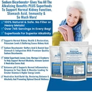Organic Sodium Bicarbonate Alkaline Supplement For Alkalinity, 2 LB