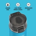 thumbnail image 3 of Thermos ICON Series Kid's Stainless Steel Spout Water Bottle, Dark Teal, 18oz, 3 of 9