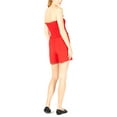 thumbnail image 2 of Maison Jules Womens Smocked Romper Jumpsuit, 2 of 2