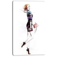 thumbnail image 2 of Design Art - Jeune Fille à la Mode, 2 of 3