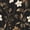 Gold Floral, variant on Dark Floral Peel and Stick Wallpaper Vintage Green Leaf Contact Paper Blue Flower Wall Mural Home Vinyl Waterproof Self Adhesive Removable Renter Friendly Wall Paper 17.5" x 118"